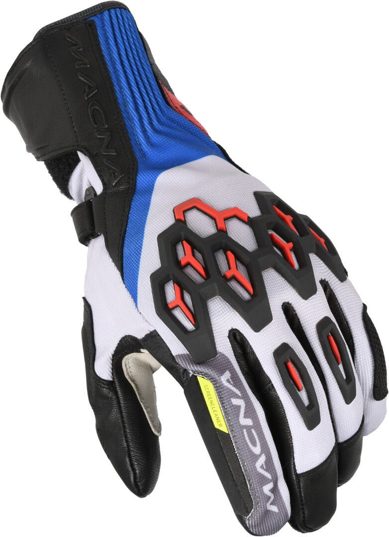 Macna Brawler RTX waterproof Motorcycle Gloves black/white/red/blue 2XL Figure 1