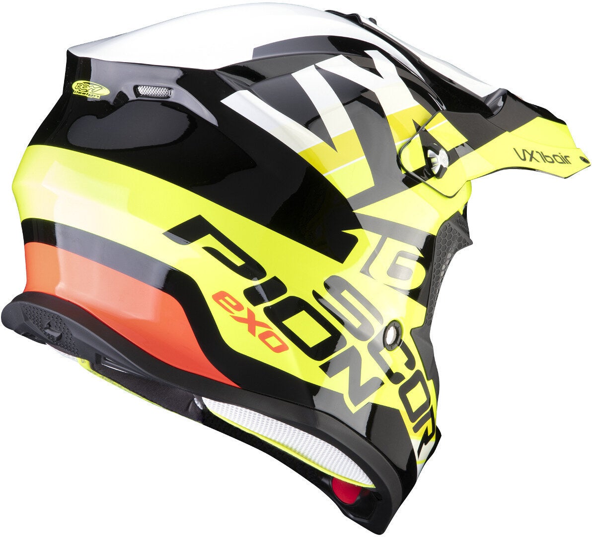 Scorpion VX-16 Air X-Turn Casco motocross nero/giallo/bianco L (59/60) Figura 2