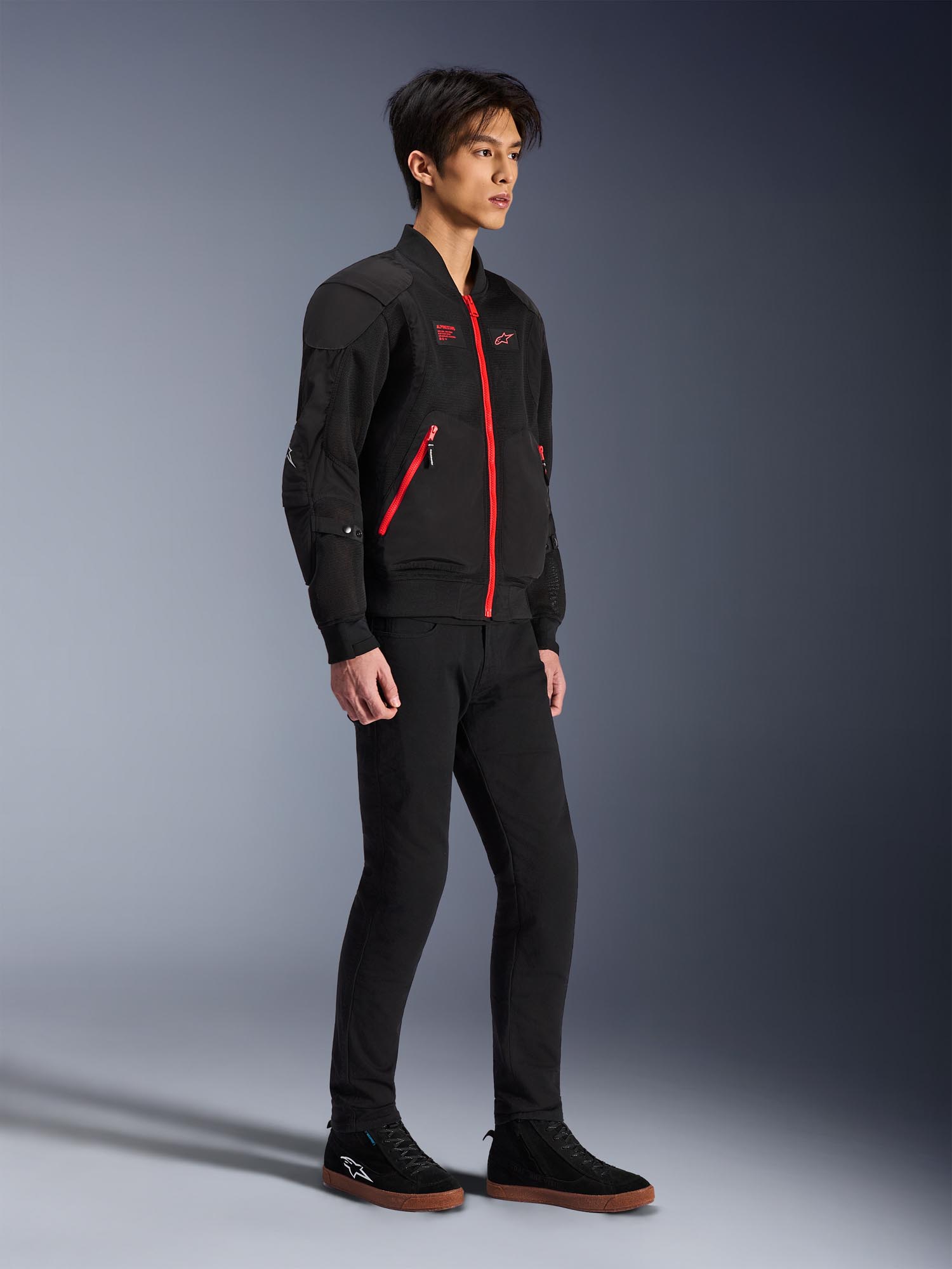 Alpinestars Flight Air Motorrad Textiljacke schwarz/rot 2XL Abbildung 7
