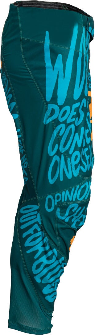 Thor Pulse Counting Sheep Jugend Motocross Hose blau/orange 24 Abbildung 3