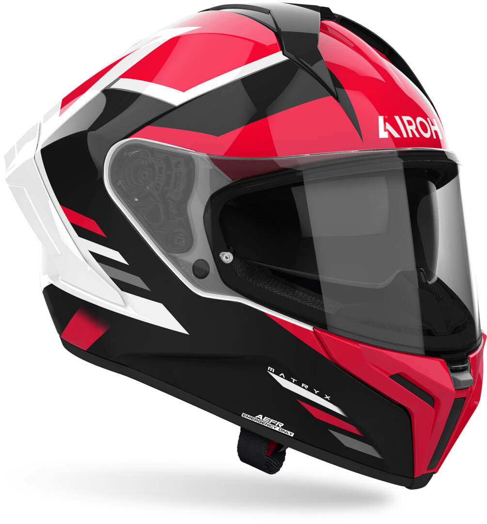 Airoh Matryx Thron Casco nero/bianco/rosso M (57/58) Figura 3