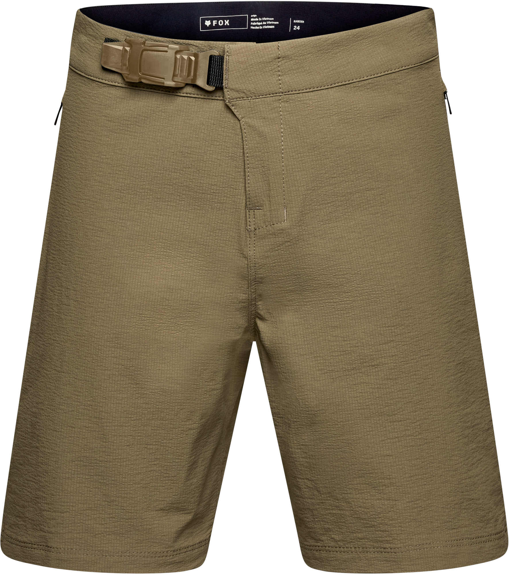 FOX Ranger Lined Short de vélo pour jeunes Vert militaire 24 Figure 1