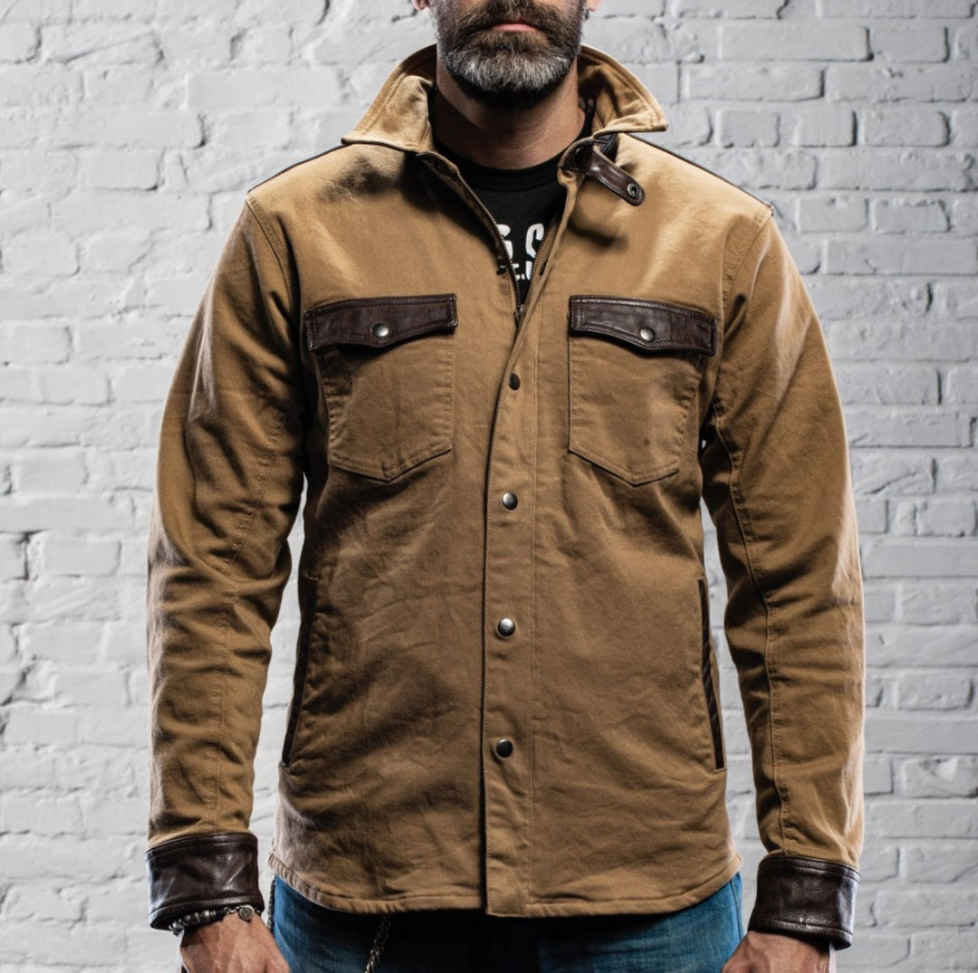 HolyFreedom Coyote Blouson textile de moto Marron XL Figure 5
