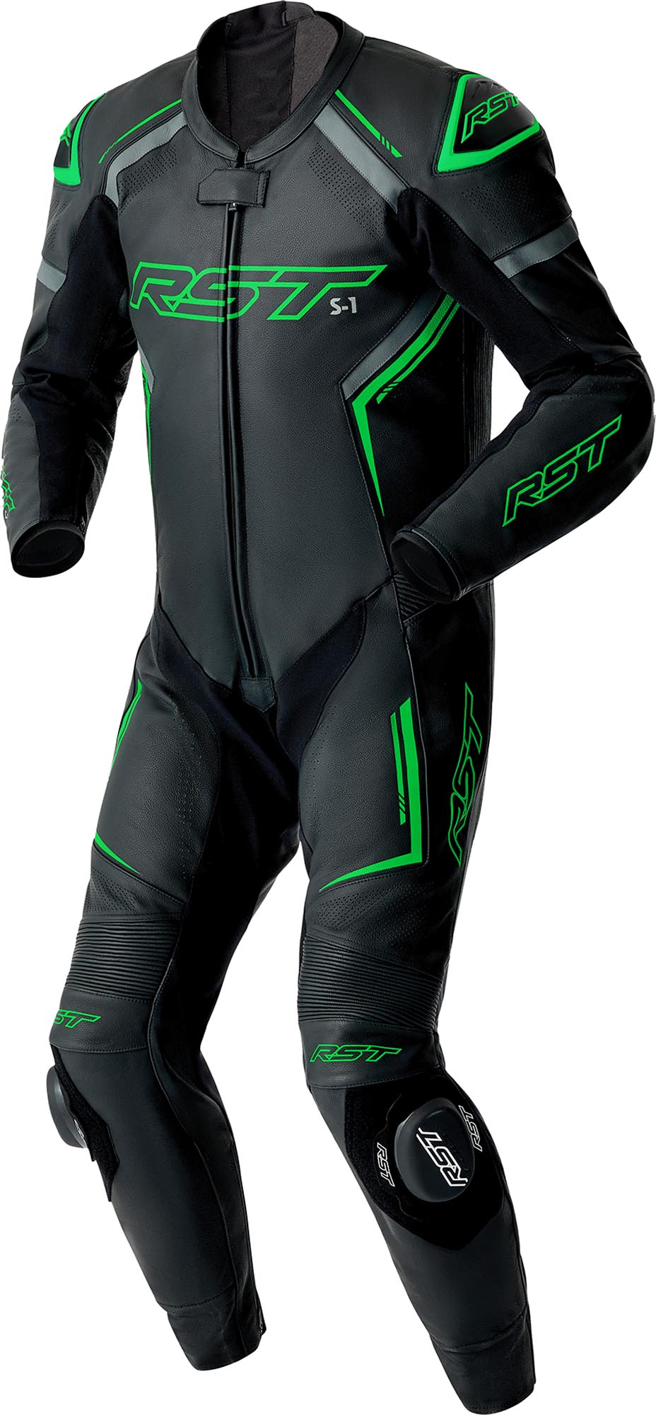 RST S1 D3O perforated 1-Piece Motorcycle Leather Suit-image-398196313
