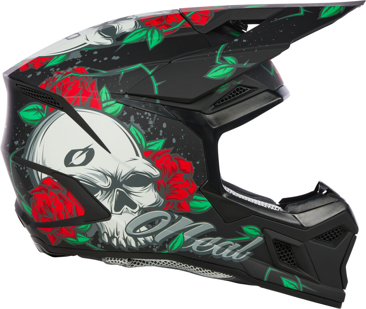 Oneal 3SRS Melancia cască multicoloră de motocross S (55/56) Figura 4
