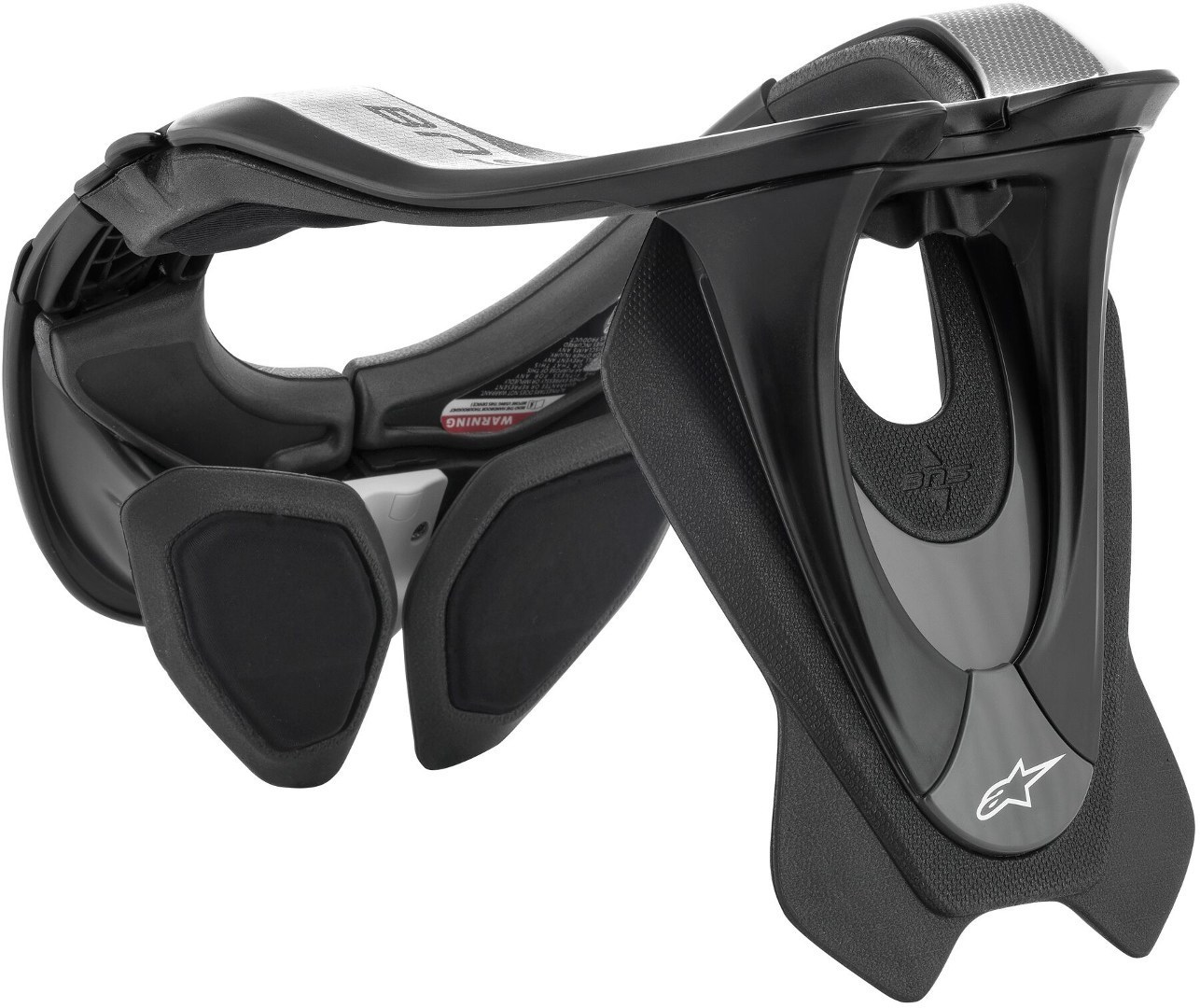 Alpinestars BNS Tech-2 Protetor do pescoço preto/cinza L/XL Figura 2