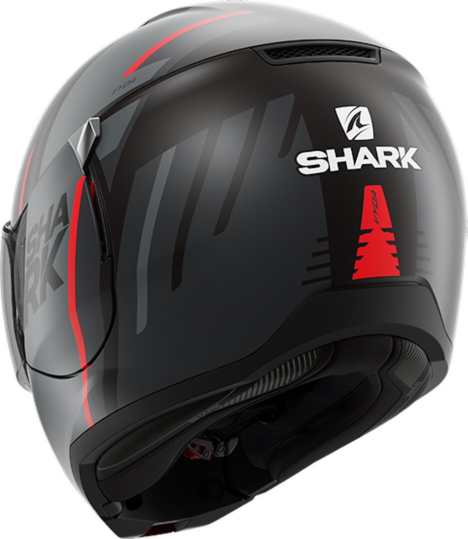 Shark Evojet Vyda Mat Klapphelm schwarz/rot L (59/60) Abbildung 5