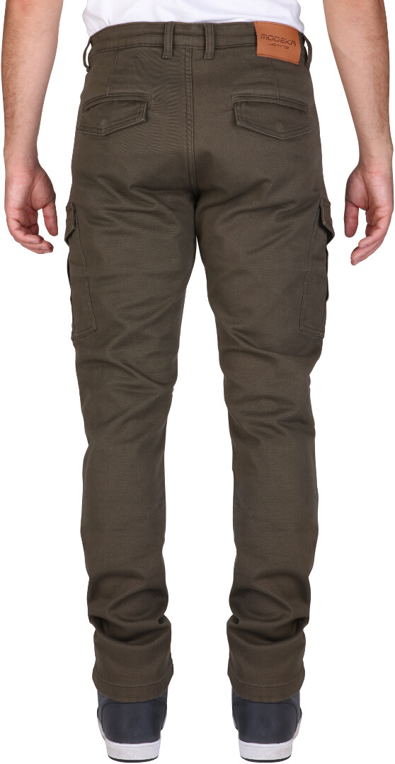 Modeka Brandon Cargo Motorfiets Jeans Olive Short 32 Figuur 2