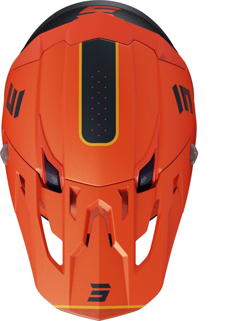 Shot Core Honor Casque de motocross Orange/Noir XXL (63/64) Figure 3