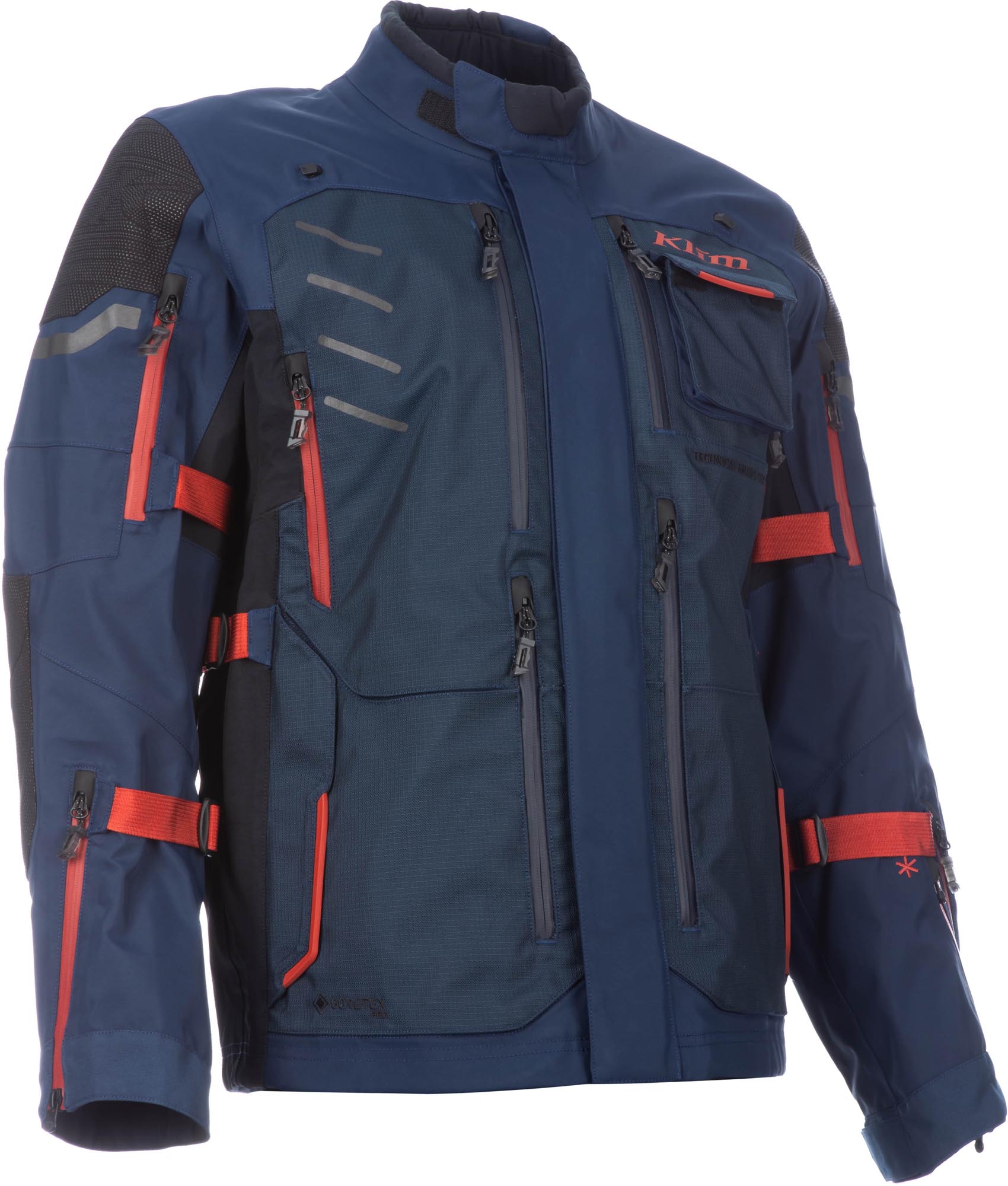 Klim Badlands Pro Rogue Gore-Tex Motorcycle Textile Jacket blue/red 3XL Figure 5