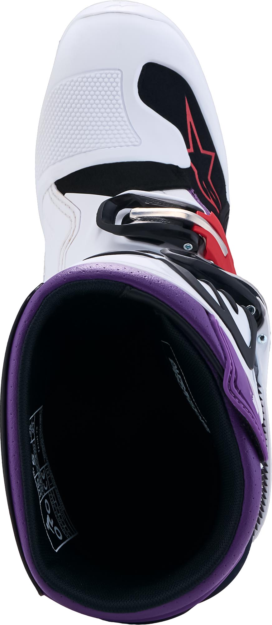 Alpinestars Tech 7S Motocrossstøvler til unge blå/hvid/sort/rød 2 Figur 3