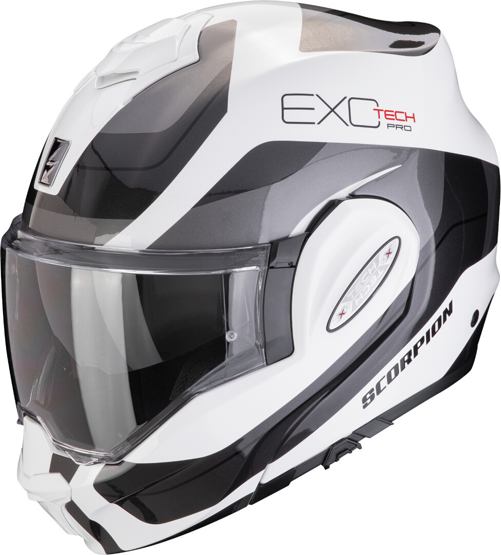 Scorpion Exo-Tech Evo Pro Commuta Casco bianco/argento M (57/58) Figura 1
