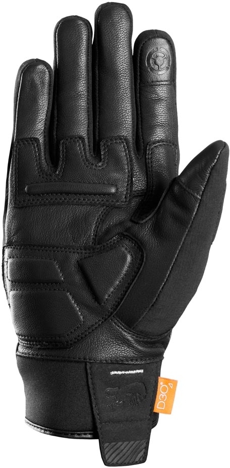 Furygan Jet All Season D3O Evo Motorcykel handskar svart/vitt S Figur 3