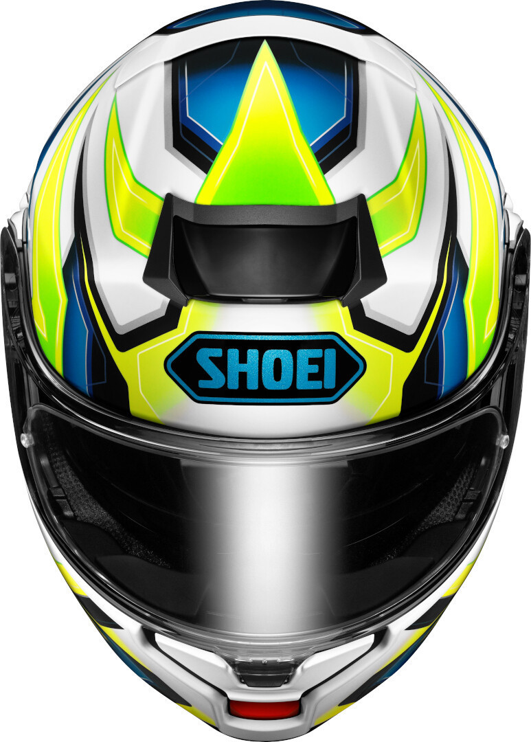 Shoei Neotec 3 Anthem Cască Alb/Albastru/Neon L (59/60) Figura 3