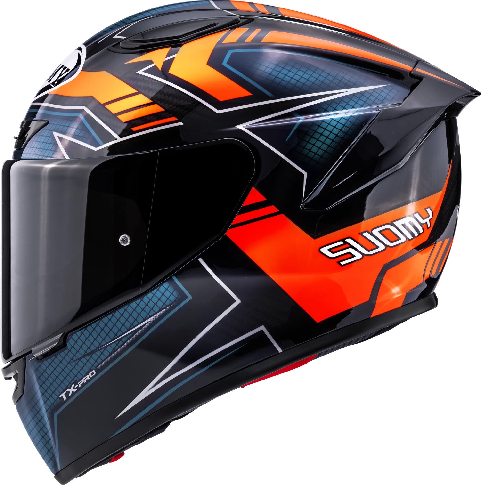 Side view of Suomy TX-Pro Flawless Helmet