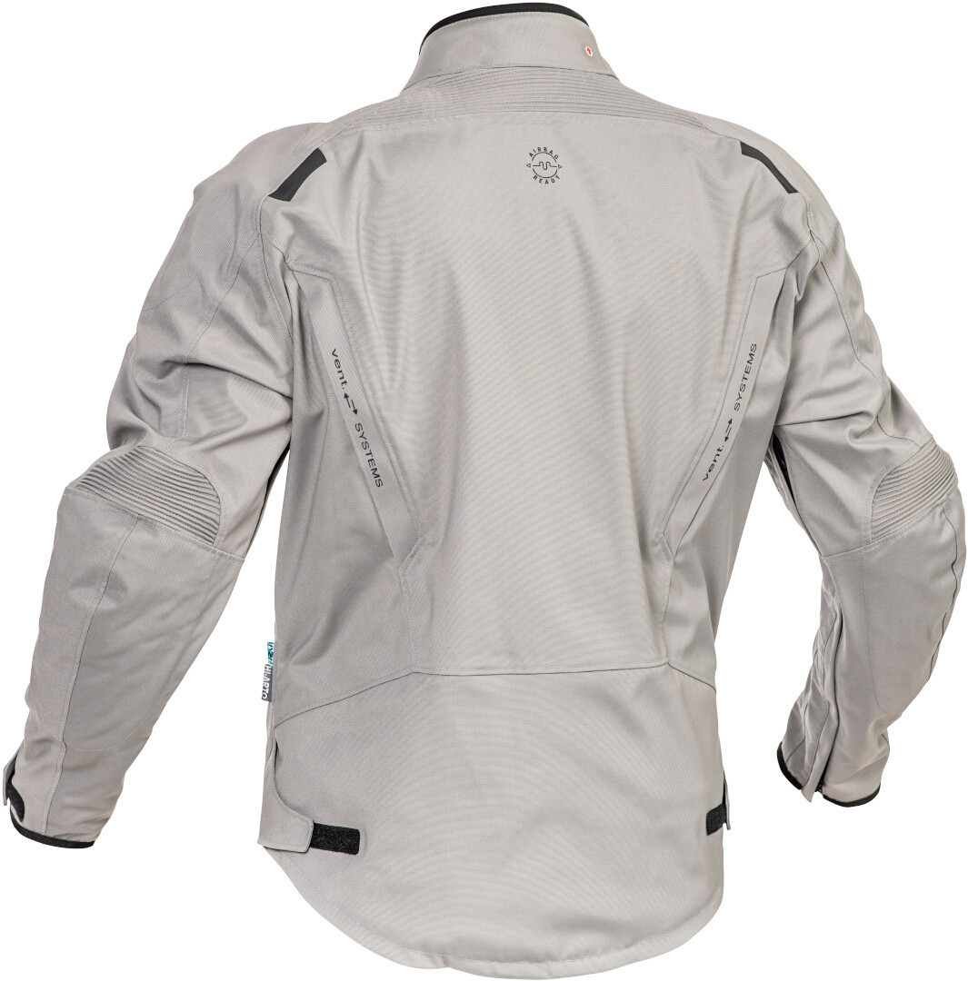 Halvarssons Naren waterproof Motorcycle Textile Jacket grey 48 Figure 2