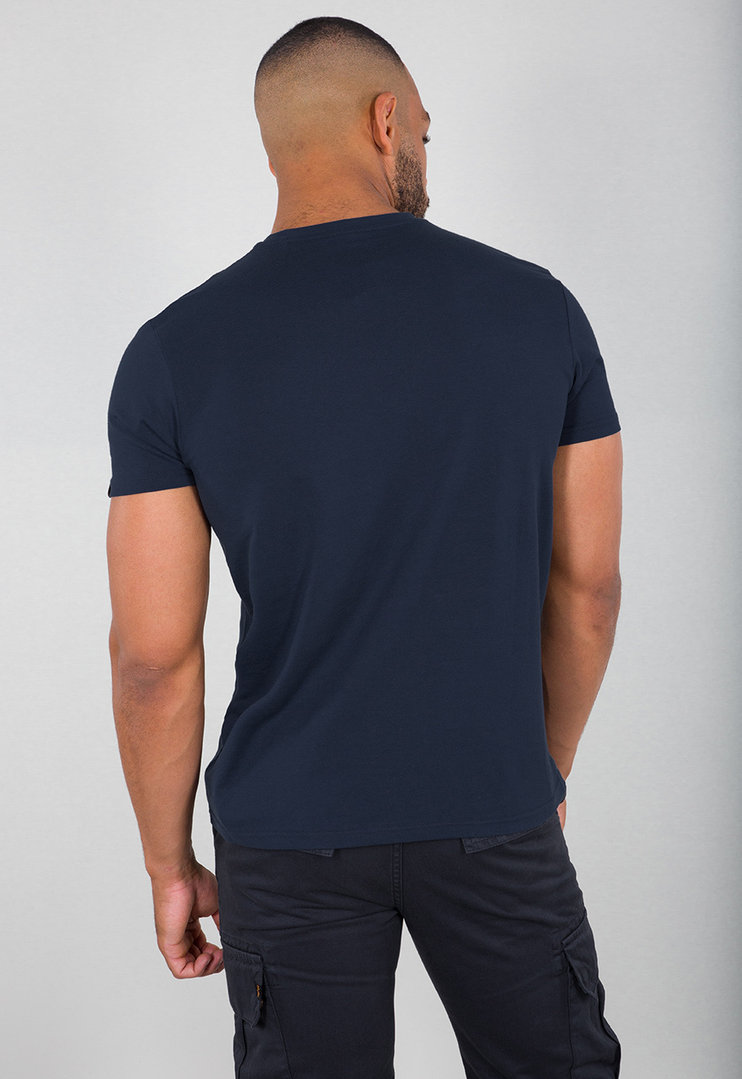 Alpha Industries Box Logo Maglietta blu L Figura 2