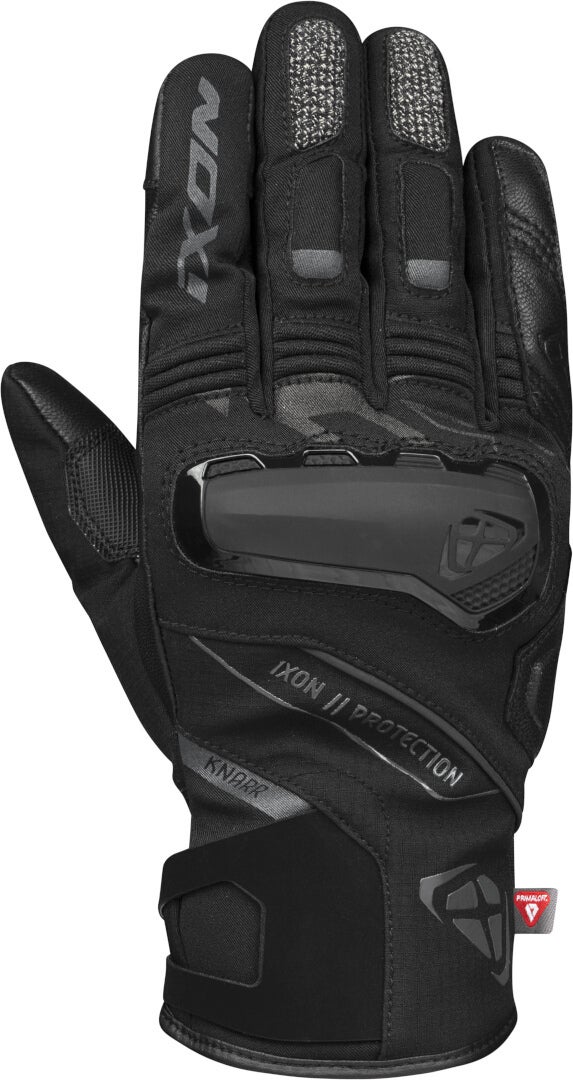 Ixon Pro Knarr Vandtætte damer vinter motorcykelhandsker Sort 2XL Figur 1