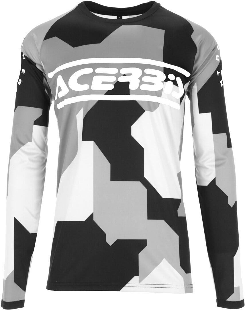 Acerbis MX Linear Sumbawa Motocross trøje sort/grå 3XL Figur 5