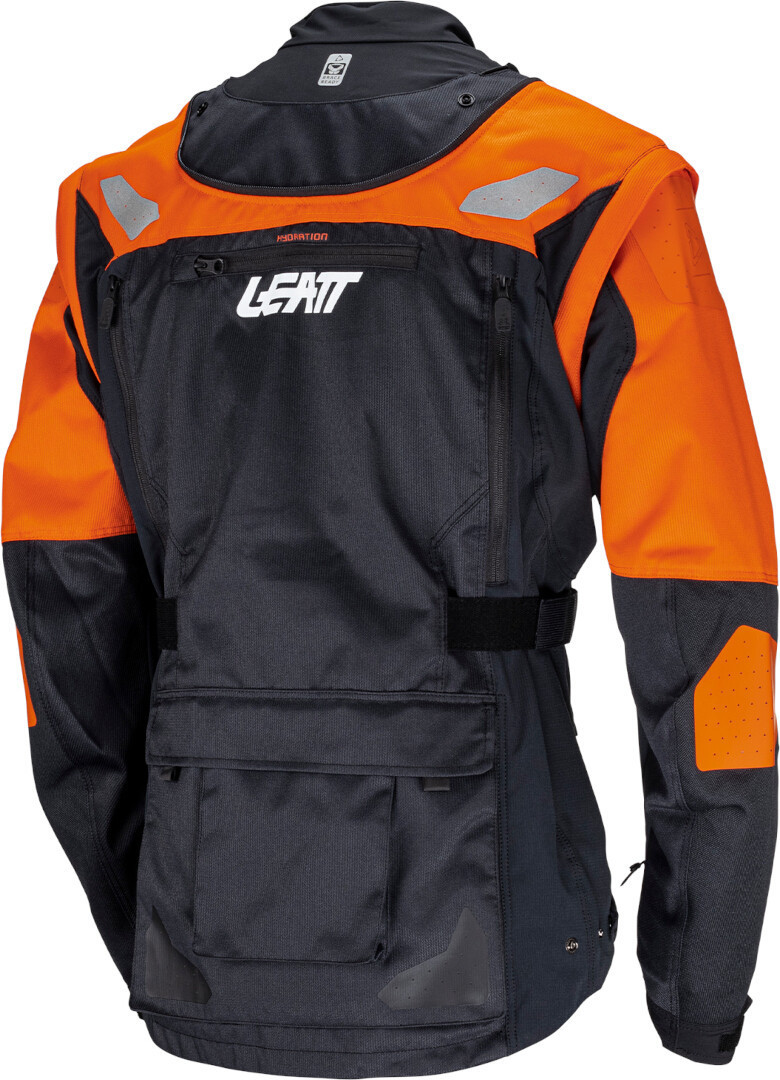 Leatt 5.5 Enduro 2023 Motocross Jacket black/orange M Figure 5