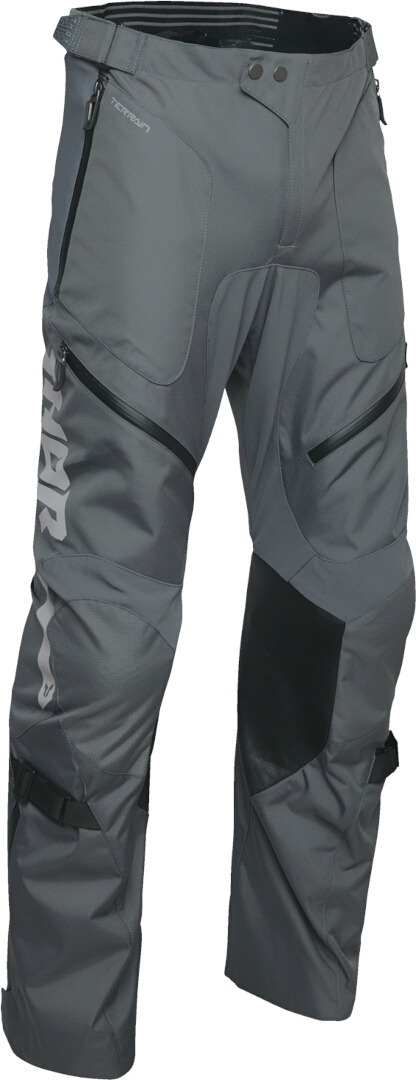 Thor Terrain OTB wasserdichte Motocross Textilhose anthrazit 46 Abbildung 1
