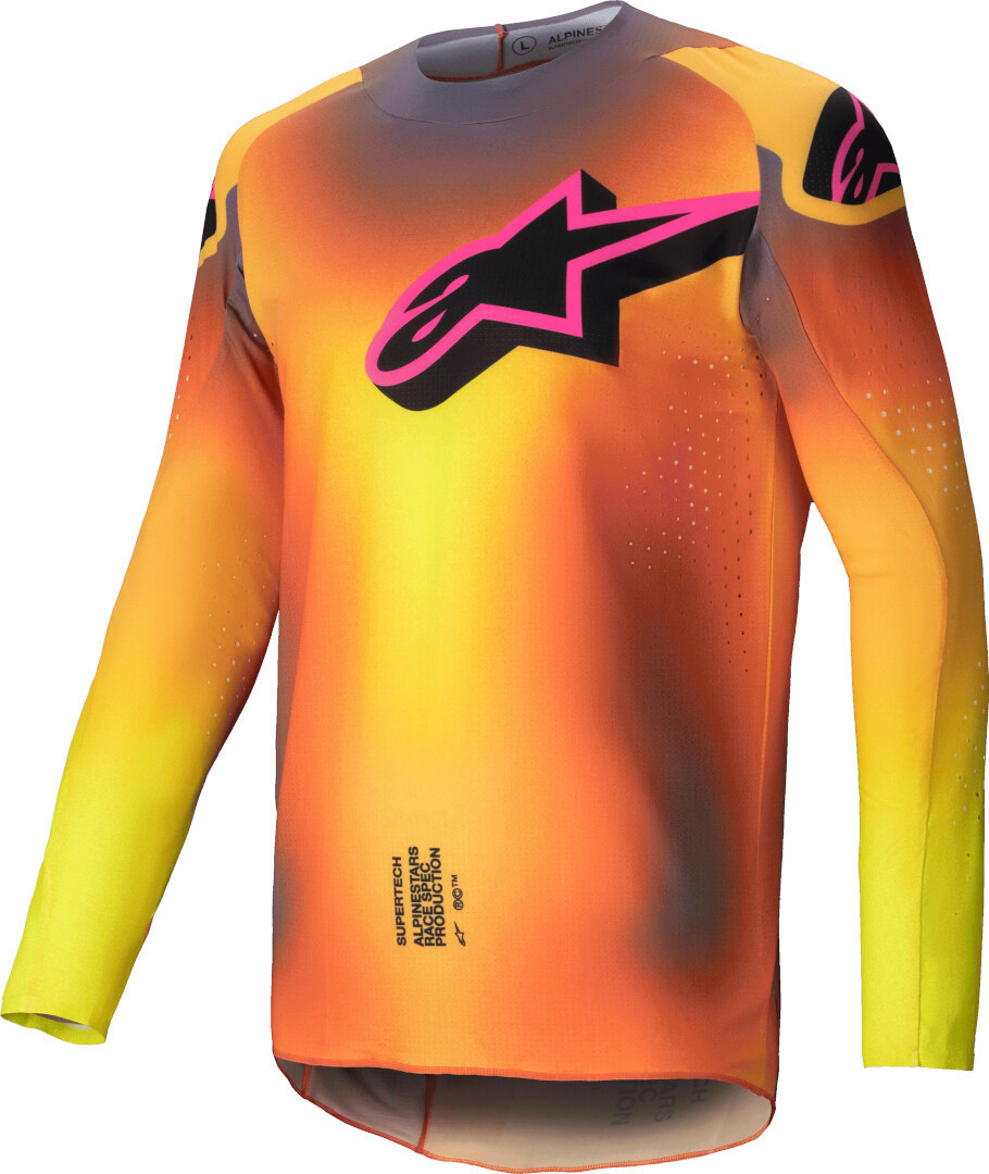Alpinestars Supertech Lipan Tricou de motocross Articolul principal Figura 1 Alpinestars Supertech Lipan Tricou de motocross Articolul principal Figura 1
