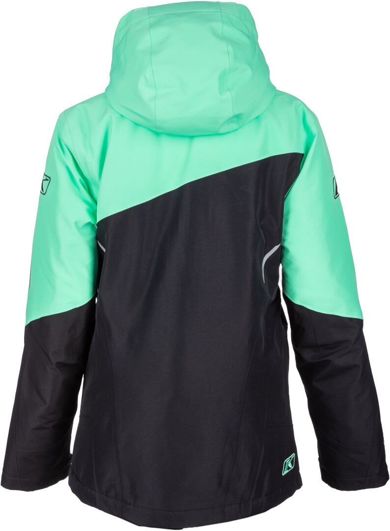 Klim Allure 2022 Dame snescooterjakke Mintgrøn/sort M Figur 4