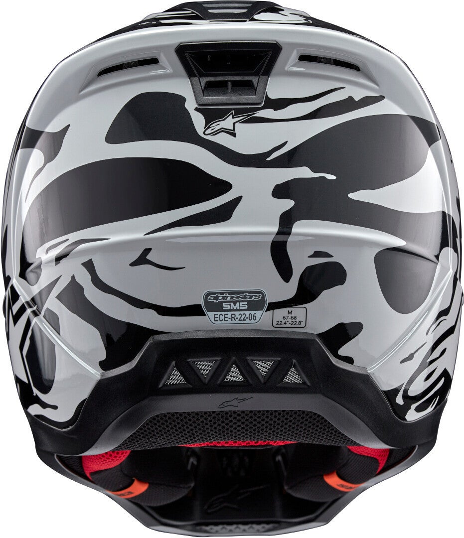 Side view of Alpinestars S-M5 Mineral 2024 Motocross Helmet