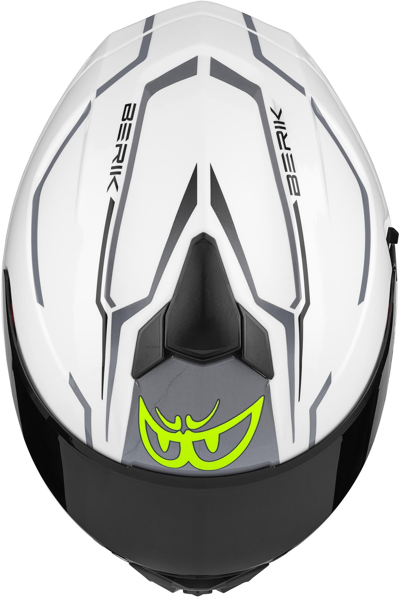 Berik FF869 Arok Casque Blanc/Noir/Jaune 2XL Figure 6
