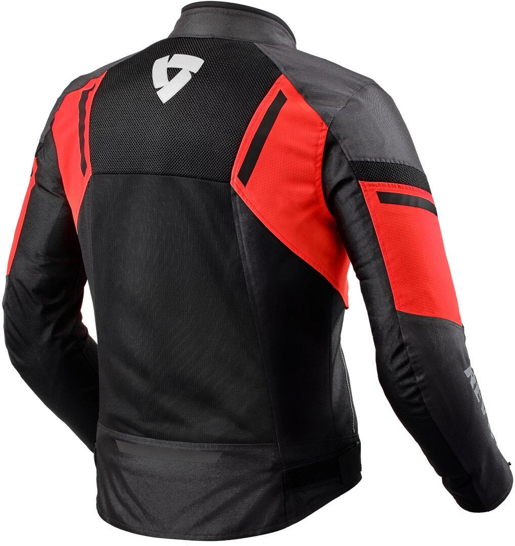 Revit GT-R Air 3 Motorcycle Textile Jacket black/red 3XL Figure 2
