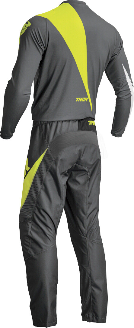 Thor Sector Edge Motocross Jersey grey M Figure 4
