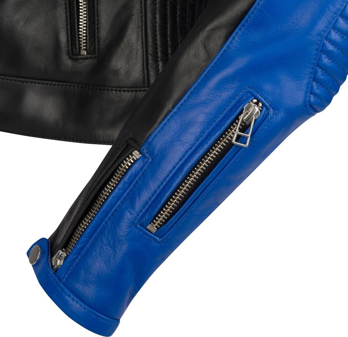 Segura Romeo Ladies Motorcycle Leather Jacket black/blue/white 42 Figure 5