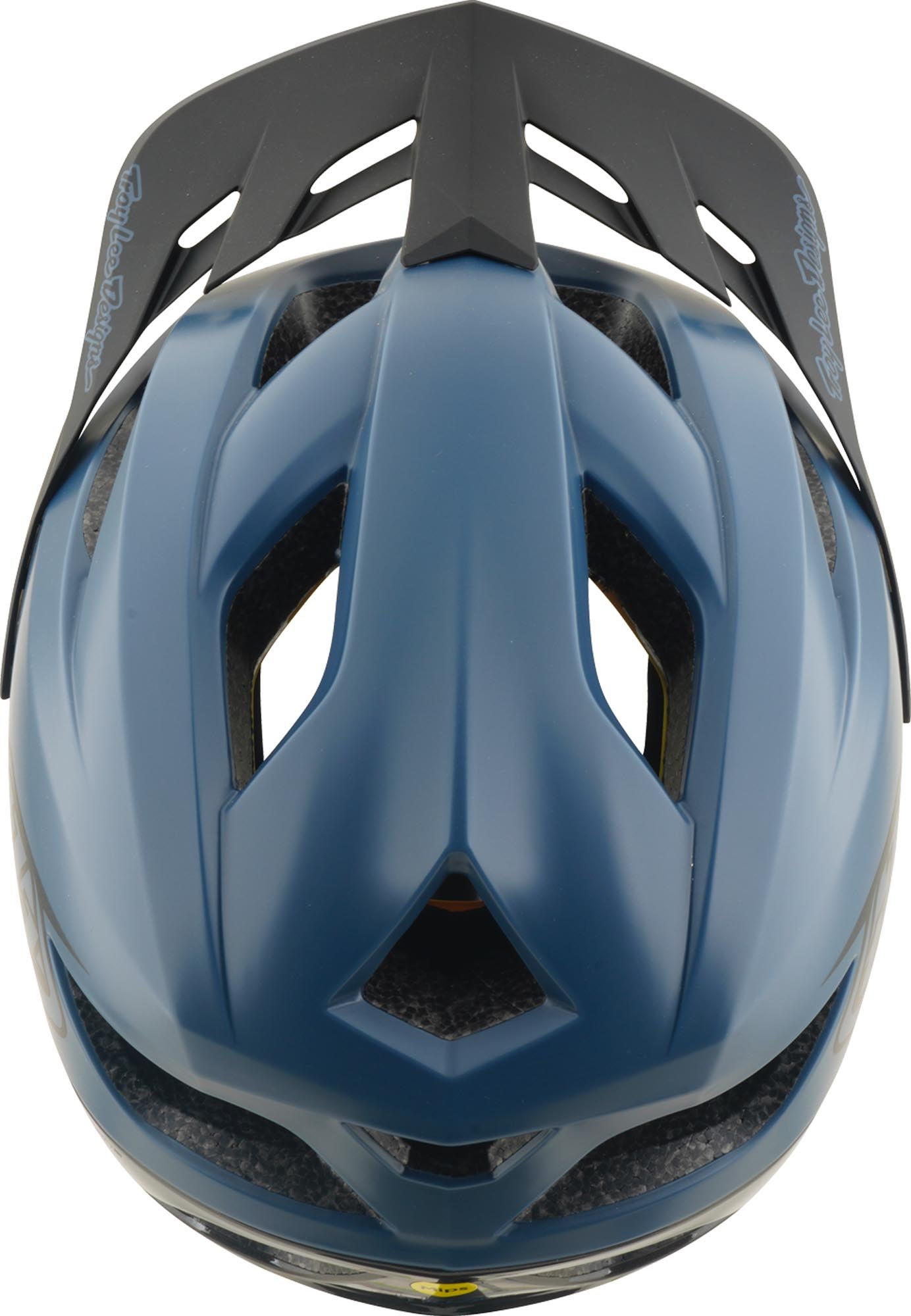 Troy Lee Designs Mips Flowline Point Bicycle Helmet blue matt/black XL-XXL (60/63) Figure 8