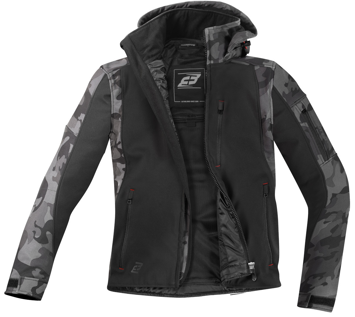 Bogotto Win-D Camo Motorcycle Textile Jacket M Figure 4