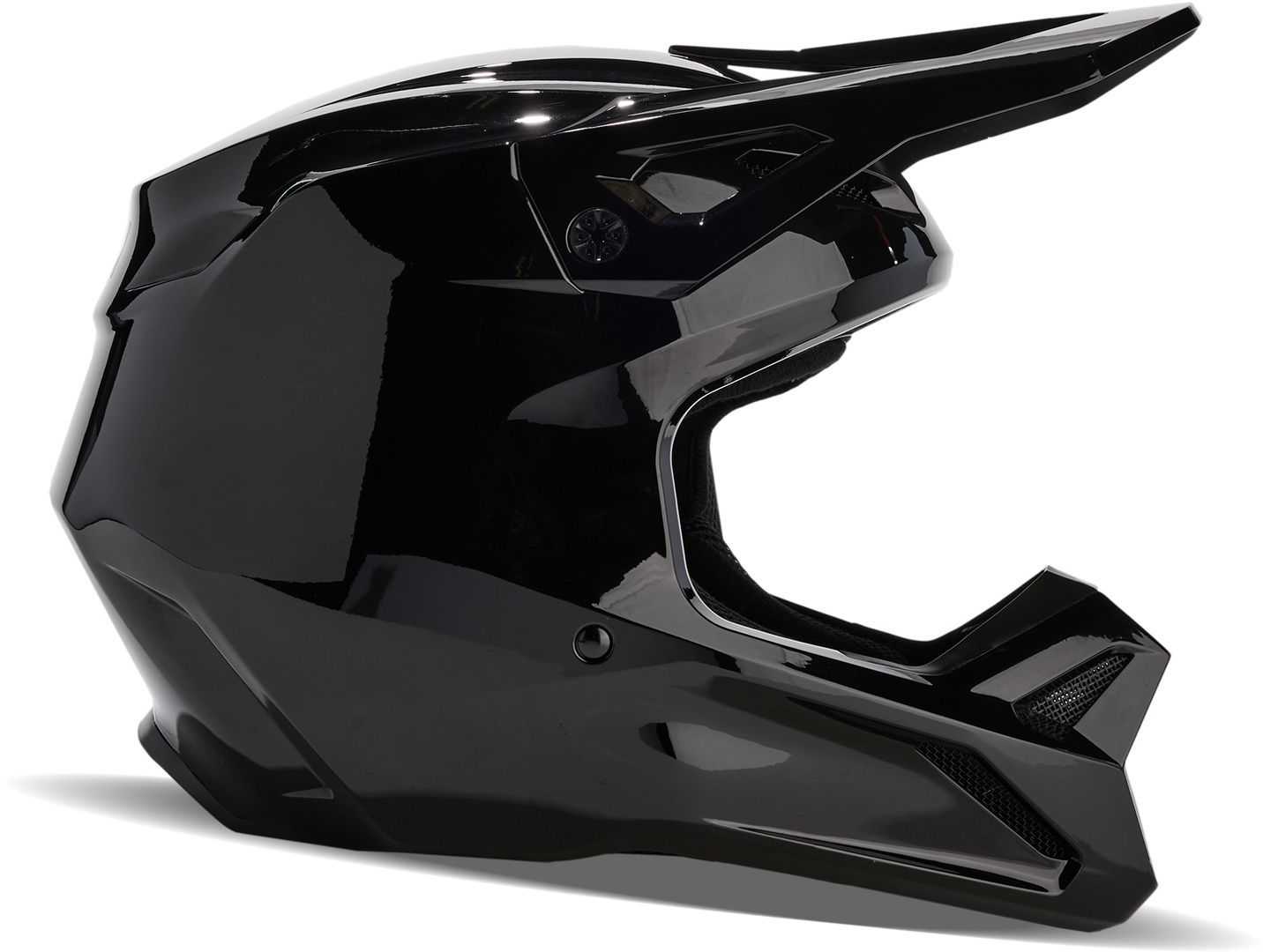 FOX V1 Solid Casco de motocross negro XXL (63/64) Figura 11