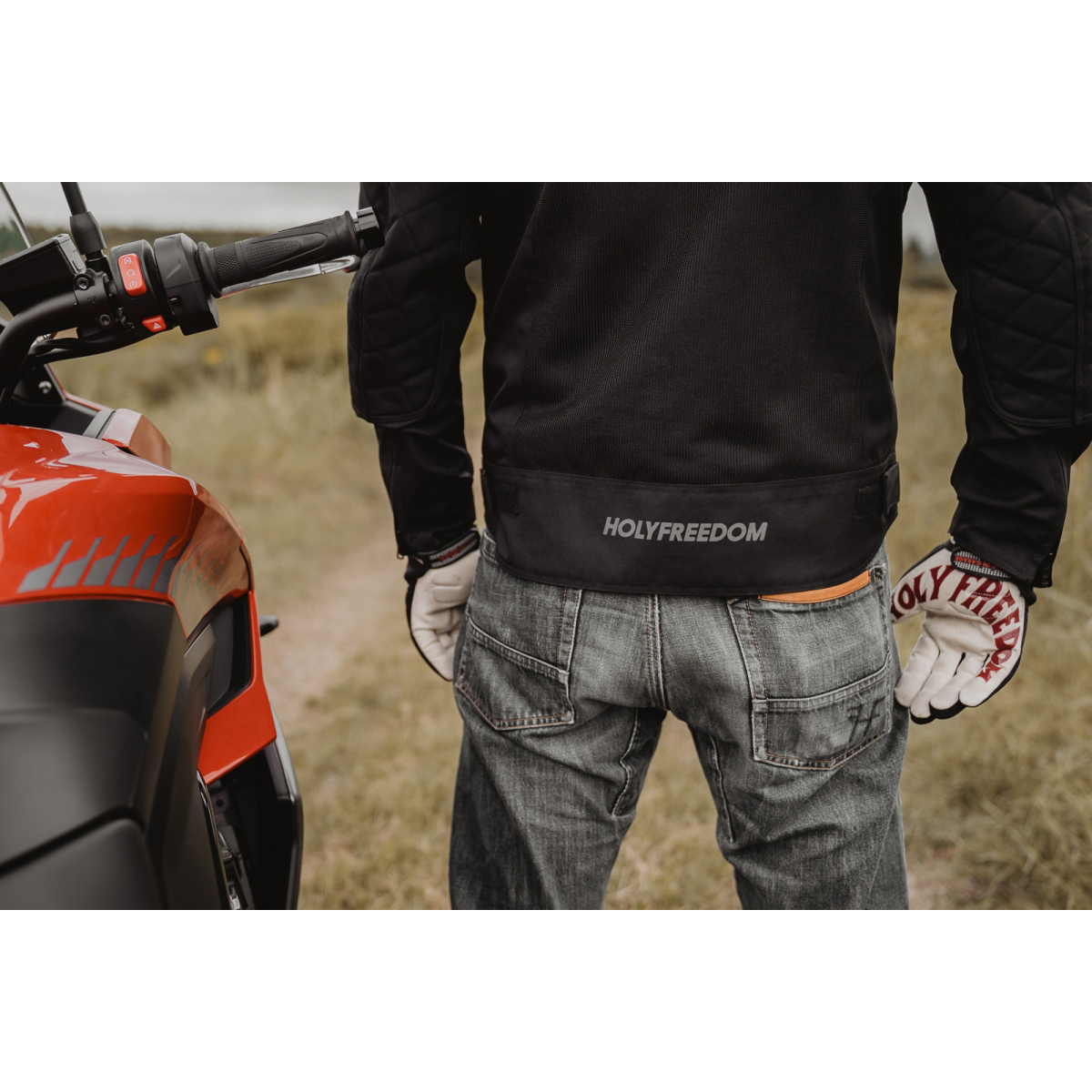 HolyFreedom Rete Air Motorcycle Textile Jacket black L Figure 6