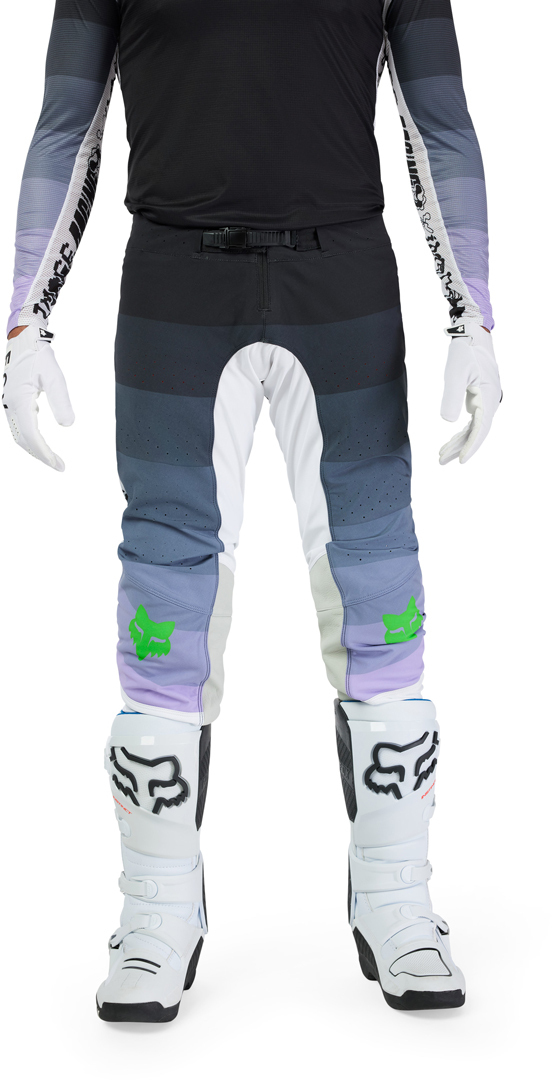 FOX Flexair Grid Motocross bukser sort/lilla 32 Figur 8