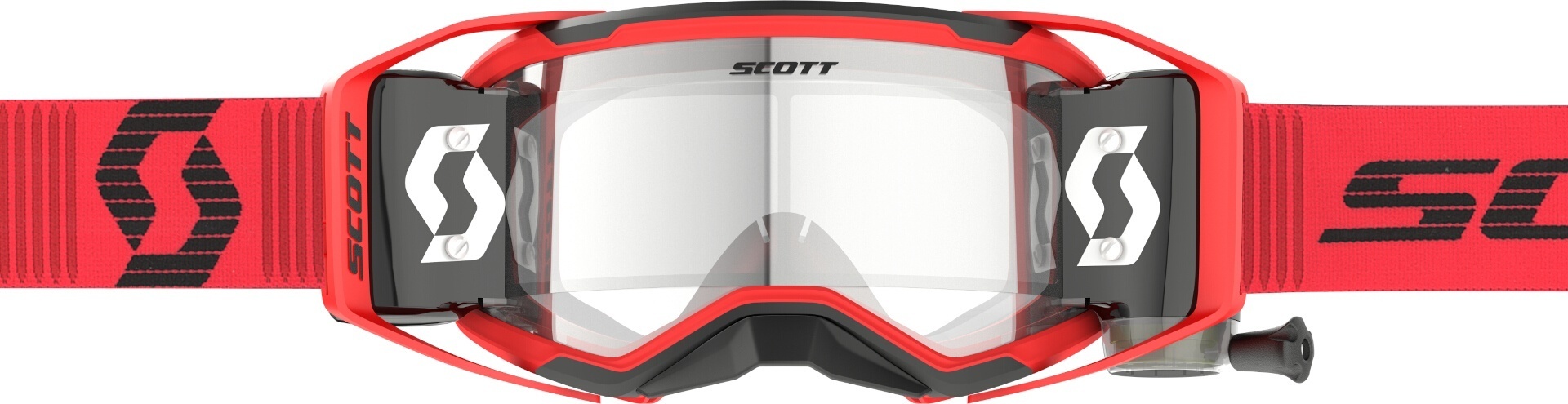 Scott Prospect 2.0 WFS Ochelari de motocross Roșu/Negru Figura 3