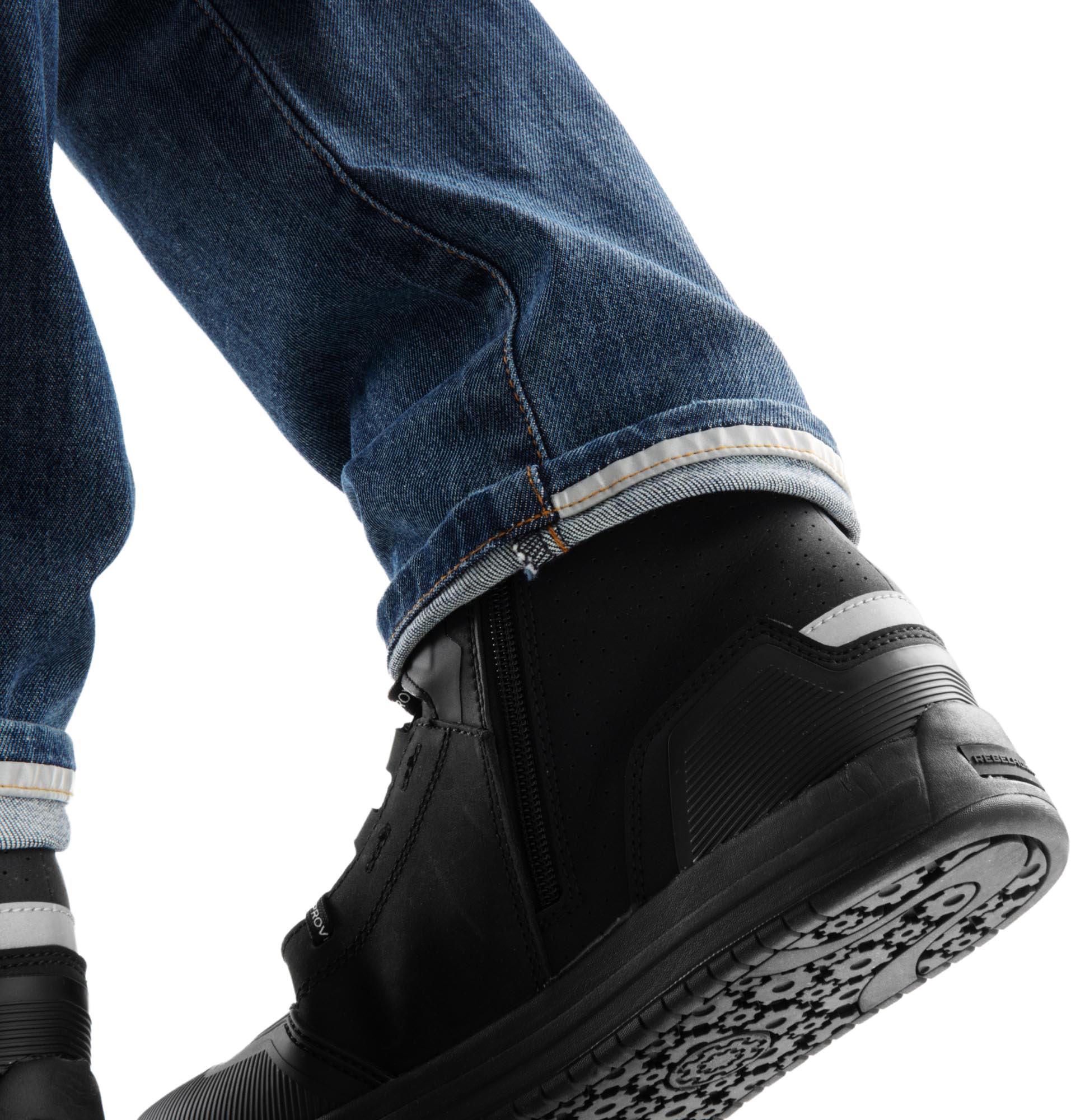 Rebelhorn Bronco Motorcycle Jeans blue washed out 32/32 Figure 5