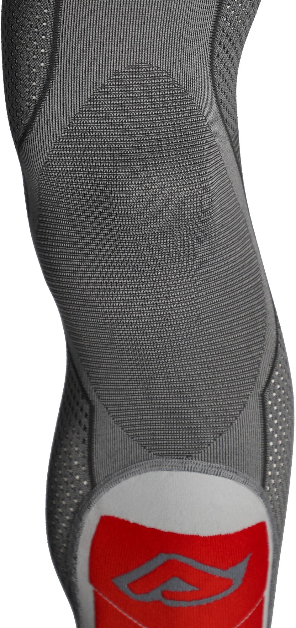 Acerbis X-Leg Vented Pro Șosete pentru genunchi de motocross Gri/Roșu XXL Figura 4