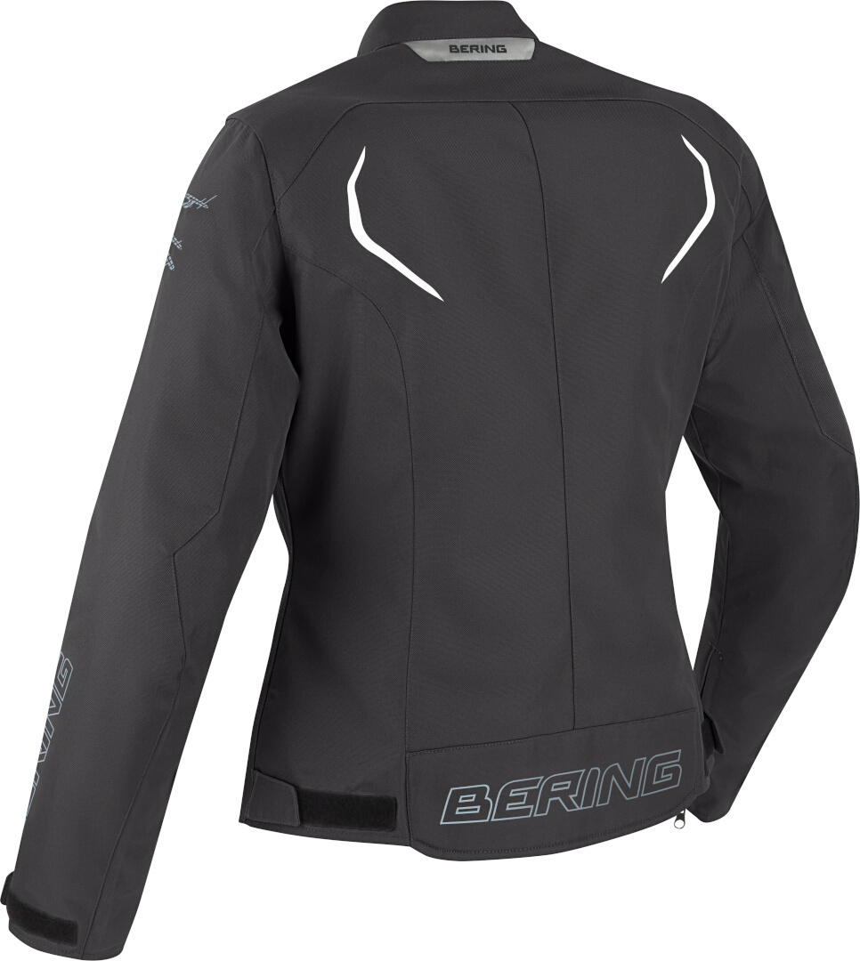 Bering Dundy veste textile de moto pour dames imperméable à l’eau Noir/Blanc 38 Figure 2