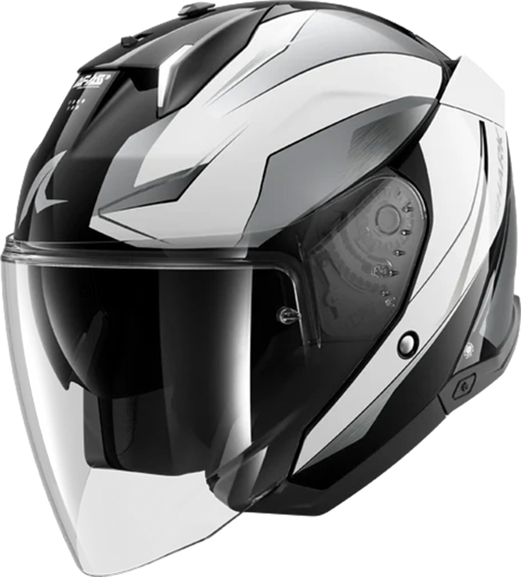 Shark Skwal i3 Jet Mekarium Helmet black/white M (57/58) Figure 1