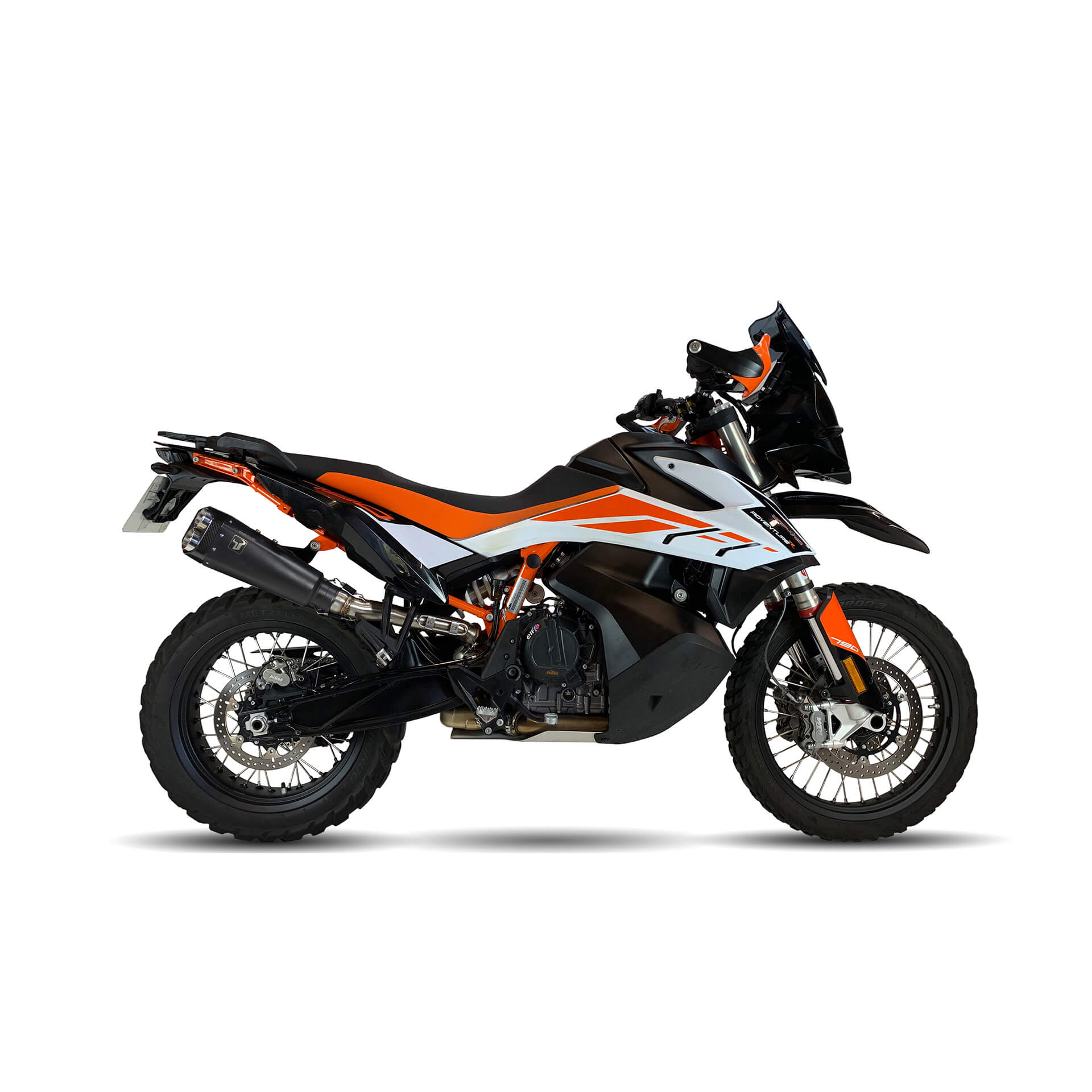 Silenciador IXRACE M9 KTM 790 Adventure 19-, 890 Adventure 20-(Euro4 ou Euro 5) Artigo principal Figura 1