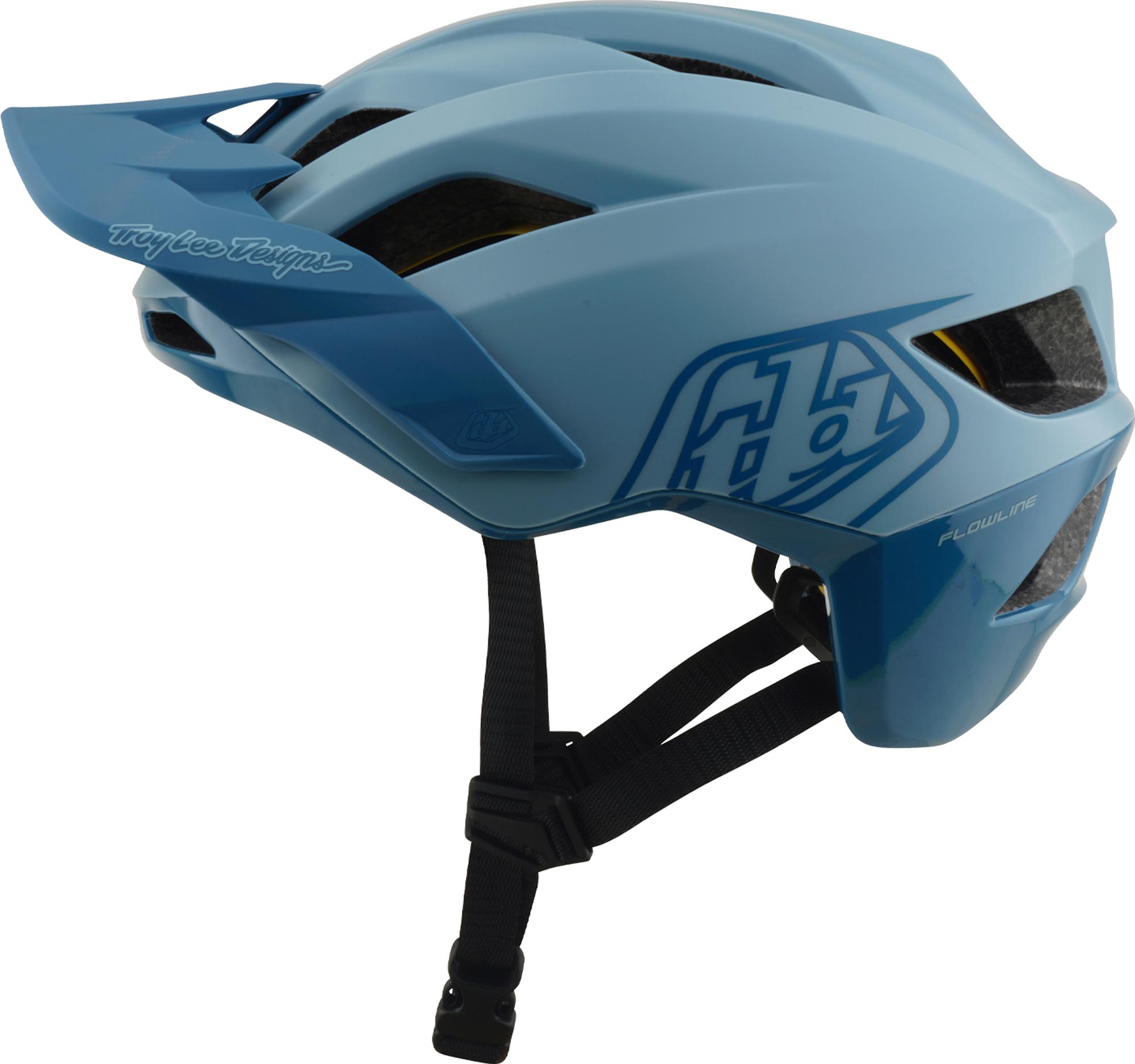 Troy Lee Designs Mips Flowline Point Cască de bicicletă Albastru mat M-L (57/59) Figura 7