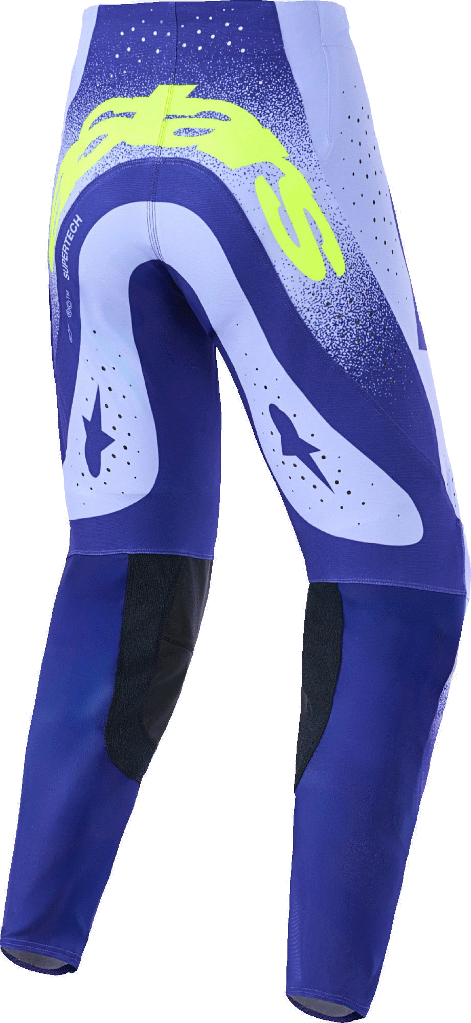 Alpinestars Supertech Scenz Pantaloni da motocross viola/giallo 30 Figura 2