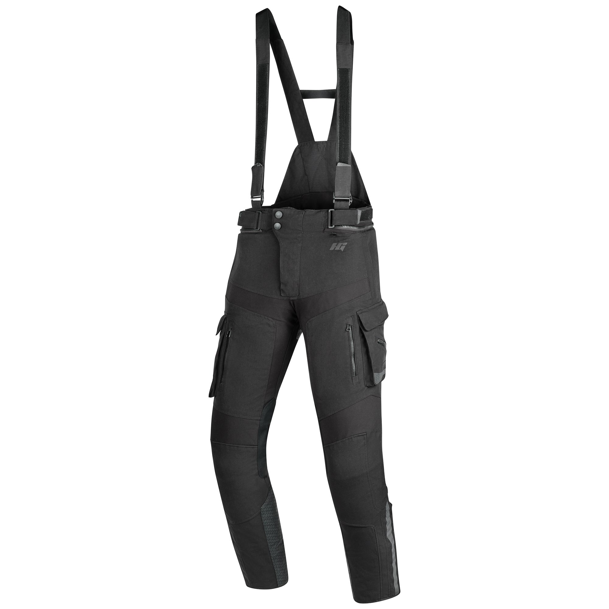 Hein Gericke Tundra-X Pantaloni tessili impermeabili per motociclette nero Lang S Figura 1