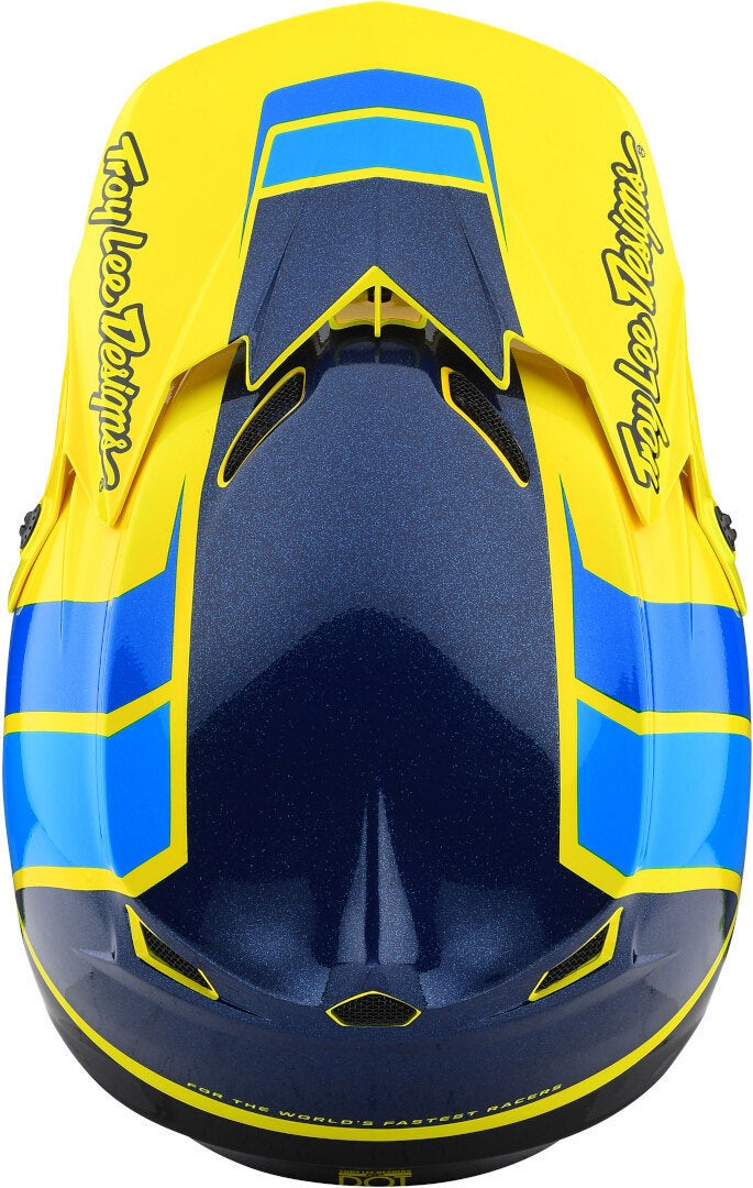 Troy Lee Designs GP Nova Casco Motocross Giovanile Giallo neon Y/L (52/53) Figura 2