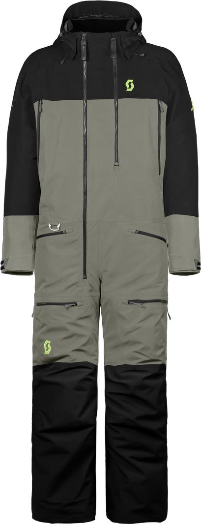 Scott Roop Dryo 2023 One Piece Snowmobile Suit grey/black Short L Figure 1