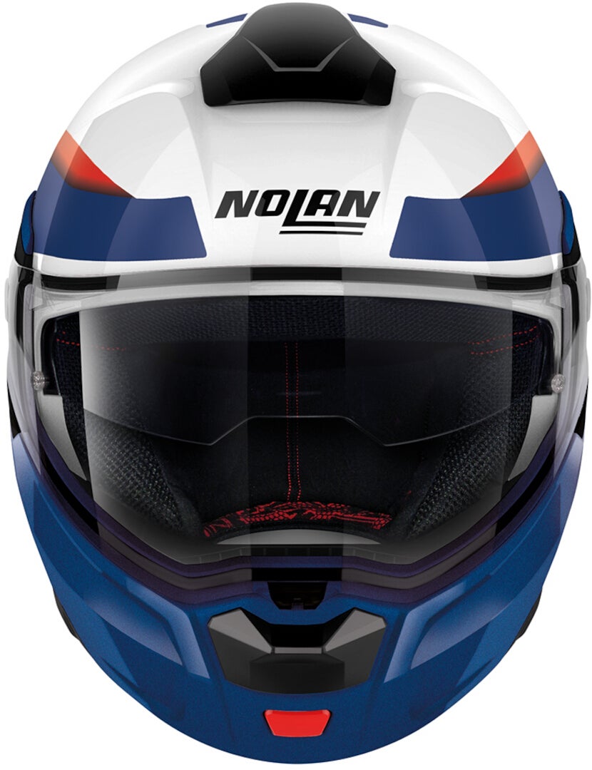 Nolan N90-3 Reflector N-Com Casque Blanc/Bleu/Rouge M (58/59) Figure 3