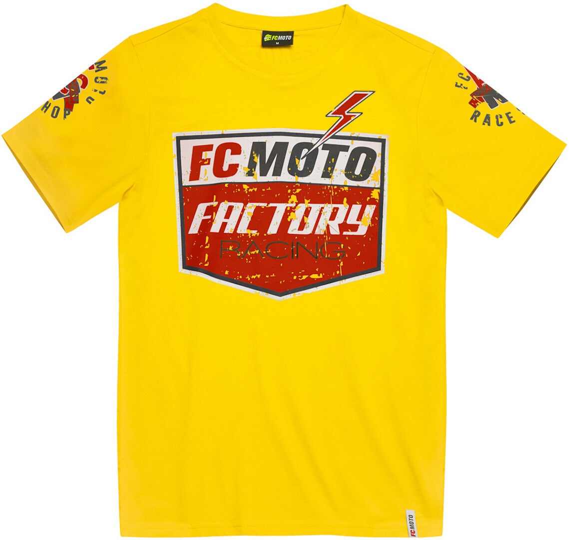 FC-Moto Crew T-shirt žlutá M Obrázek 1